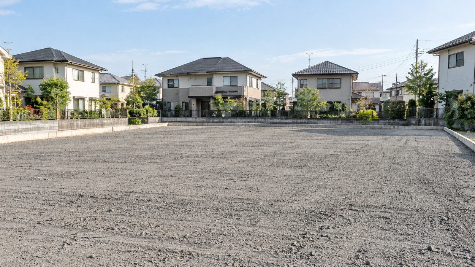 整地された宅地のイメージ
